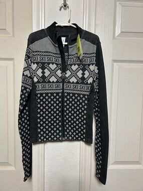 NWT Slim fit Full zip sweatshirt